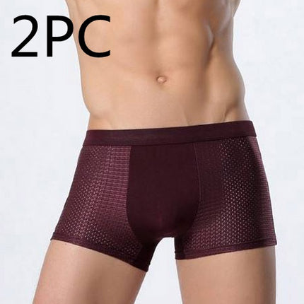 Ice silk men's underwear mesh boxer - 𝓢𝓱𝓸𝓹𝓵𝓮𝓬𝔂