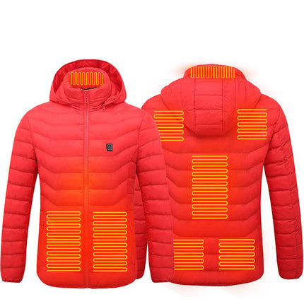 New Heated Jacket Coat USB Electric Jacket Cotton Heater Thermal Clothing Heating Vest - 𝓢𝓱𝓸𝓹𝓵𝓮𝓬𝔂