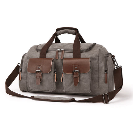 European American Style Travel Bag Canvas Portable - 𝓢𝓱𝓸𝓹𝓵𝓮𝓬𝔂