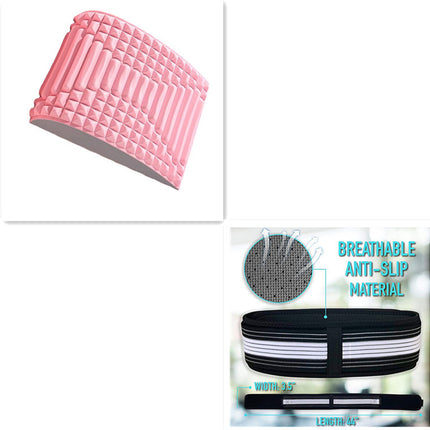 Back Stretcher Pillow Neck Lumbar Support Massager For Neck Waist Back Sciatica Herniated Disc Pain Relief Massage Relaxation - 𝓢𝓱𝓸𝓹𝓵𝓮𝓬𝔂