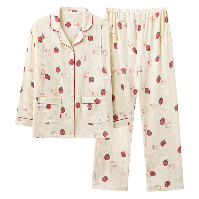 Pajamas Women's Long Sleeve Nursing Homewear Suit - 𝓢𝓱𝓸𝓹𝓵𝓮𝓬𝔂