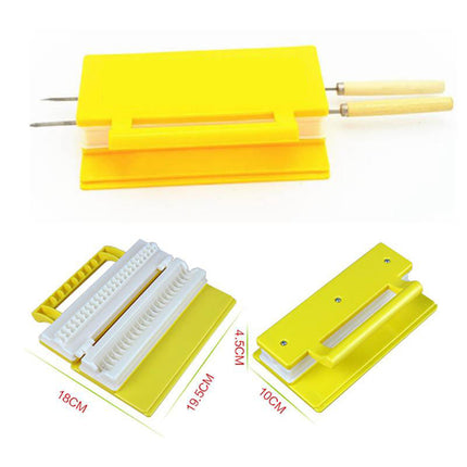 BBQ Meat String Machine Barbecue Skewer Tools Portable Tofu Skewer Kebab Maker Box Machine Grill Kitchen Accessories - 𝓢𝓱𝓸𝓹𝓵𝓮𝓬𝔂