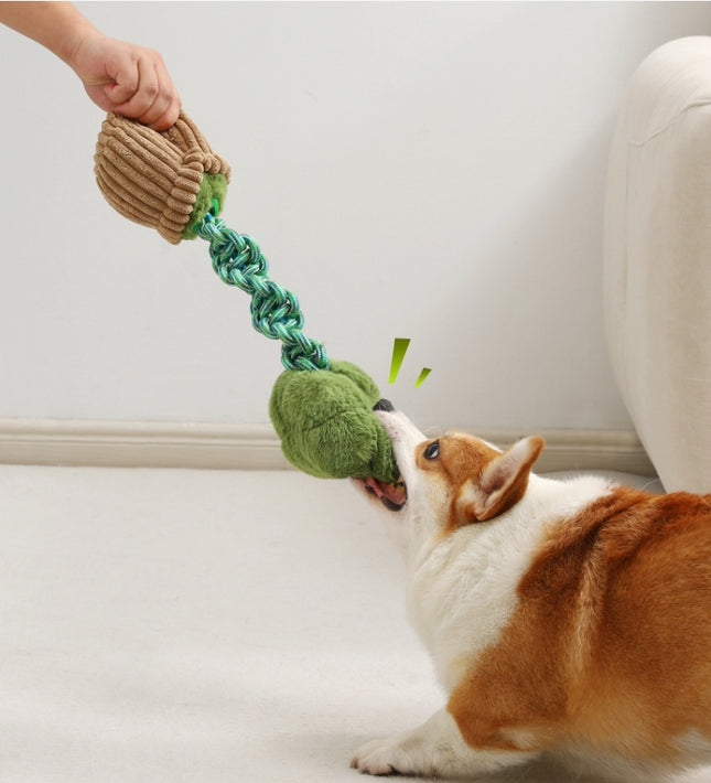 Pet Dog Bite-resistant Cord Teether Knot Toy - 𝓢𝓱𝓸𝓹𝓵𝓮𝓬𝔂