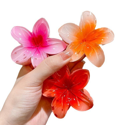 High Sense Plumeria Rubra Seaside Holiday Barrettes - 𝓢𝓱𝓸𝓹𝓵𝓮𝓬𝔂
