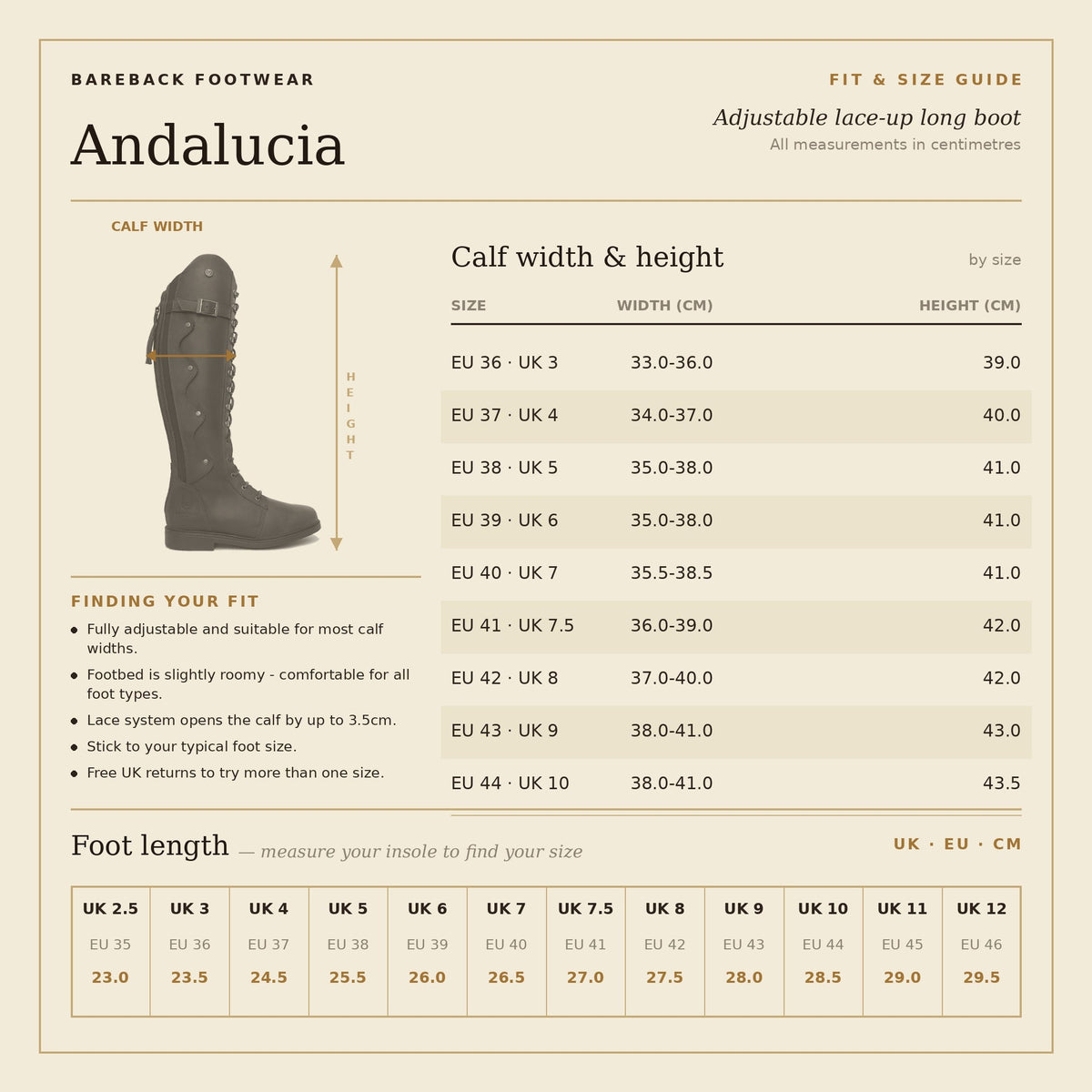 Andalucia Boots - Brown