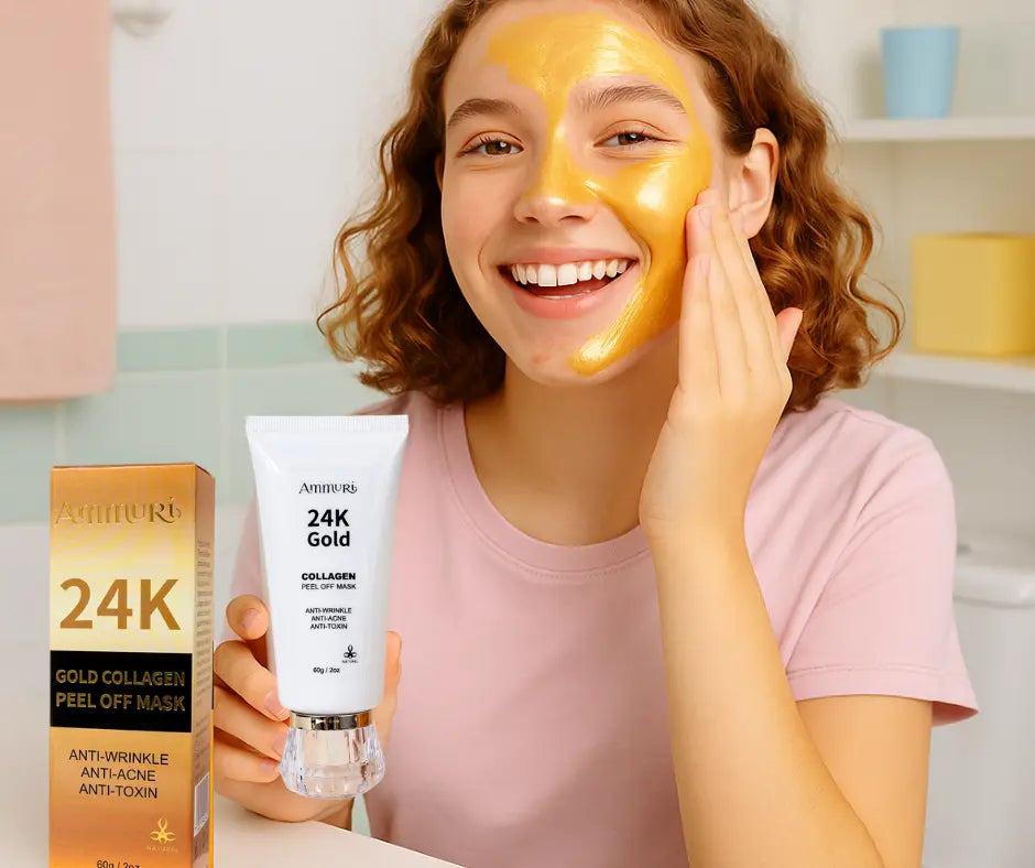 24K Gold Peel-Off Face Mask 60ml | Ammuri