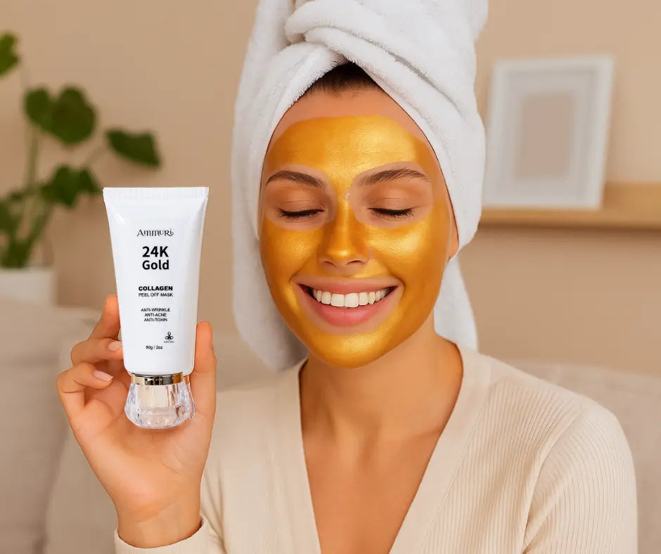 24K Gold Peel-Off Face Mask 60ml | Ammuri