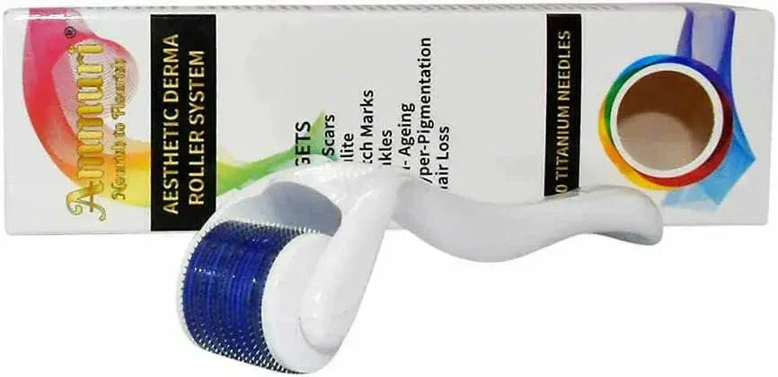 Titanium Derma Roller – 0.2mm, 0.25mm & 0.5mm Options | Ammuri