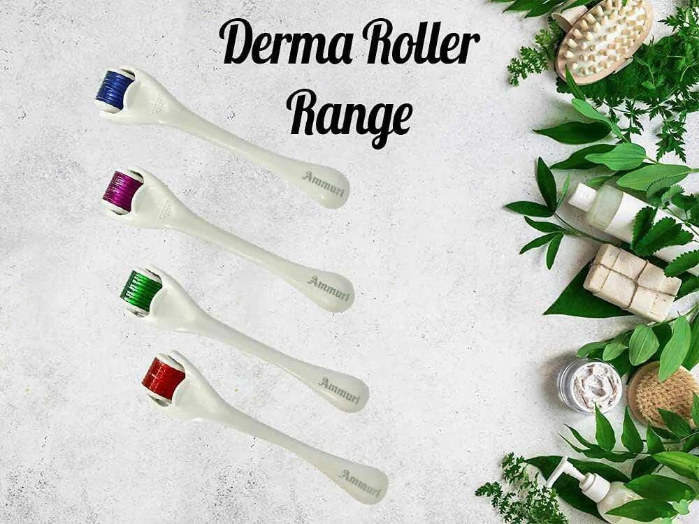 Titanium Derma Roller – 0.2mm, 0.25mm & 0.5mm Options | Ammuri