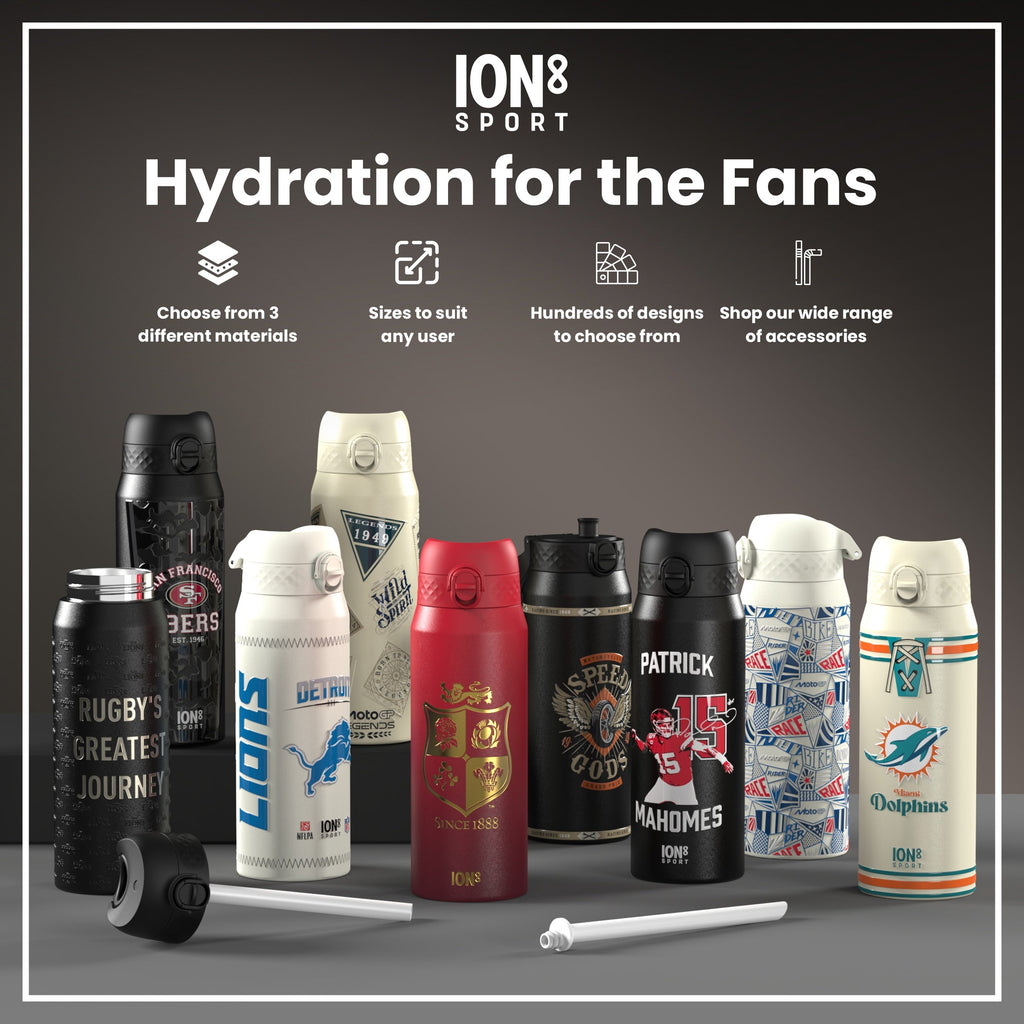 MotoGP x ION8 Insulated Steel Water Bottle, MotoGP Classic Legends, 750ml (24oz)