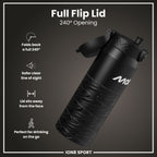 MotoGP x ION8 Insulated Steel Water Bottle, MotoGP Lean, 750ml (24oz)