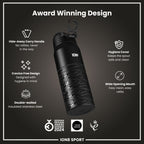 MotoGP x ION8 Insulated Steel Water Bottle, MotoGP Lean, 750ml (24oz)