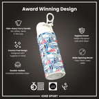 MotoGP x ION8 Insulated Steel Water Bottle, MotoGP Street, 750ml (24oz)