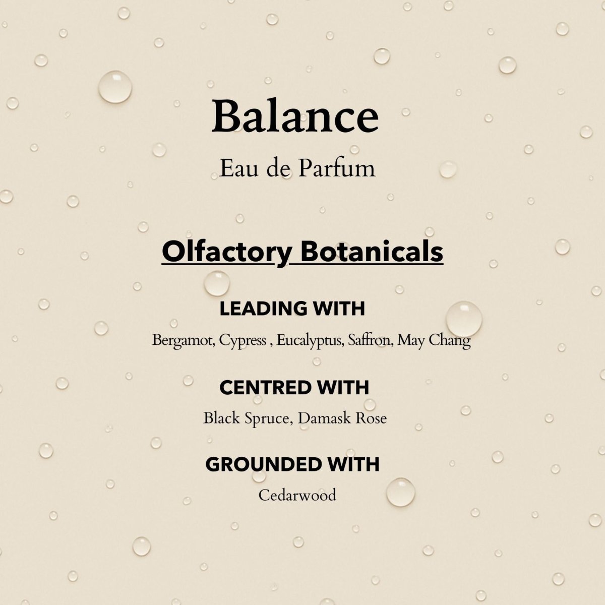 Balance Eau de Parfum | Centre the Mind & Restore Calm 100ml
