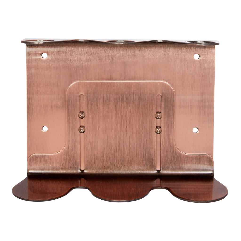 Copper Triple Bottle Holder