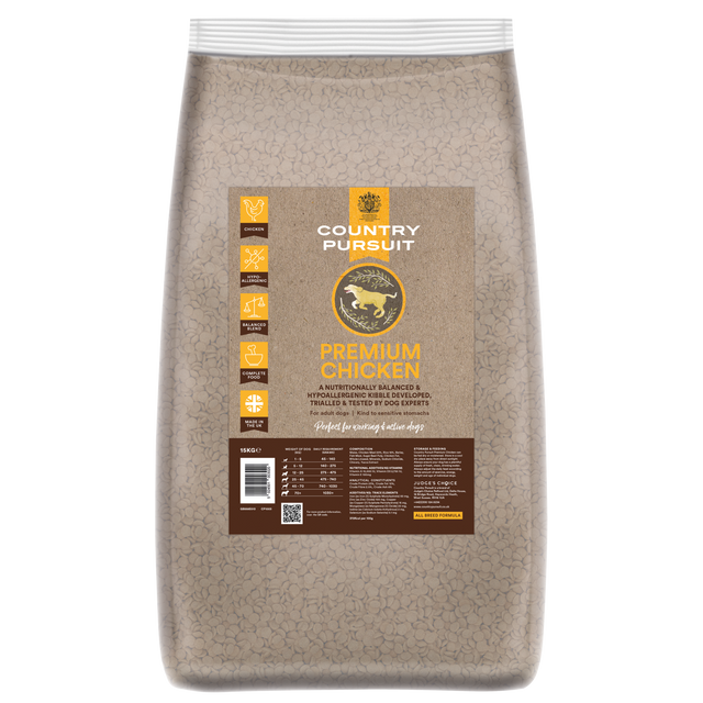 Country Pursuit Chicken & Rice Adult Dry Dog Food 15kg - Premium Range