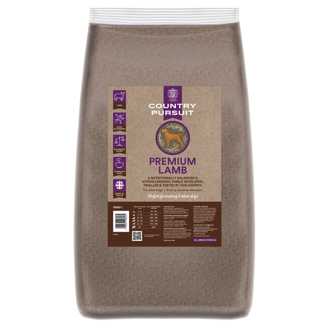 Country Pursuit Lamb, Rice & Tripe 15kg - Premium Range