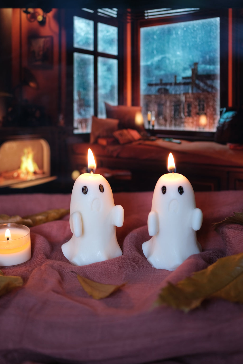 Ghost Candles - Halloween Candles