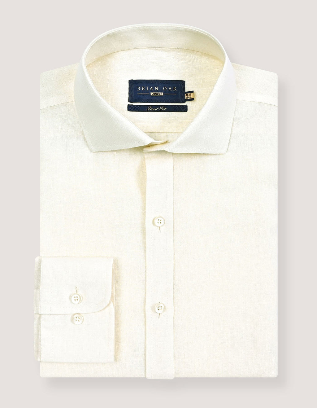 Pure Linen Shirt – Cream