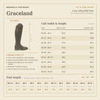 Graceland Long Riding Field Boots - Brown
