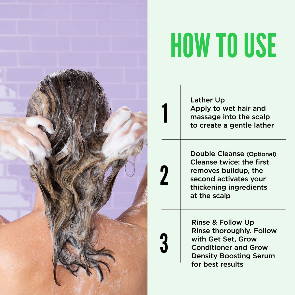 Get Set, Grow Thickening Shampoo - 250ml