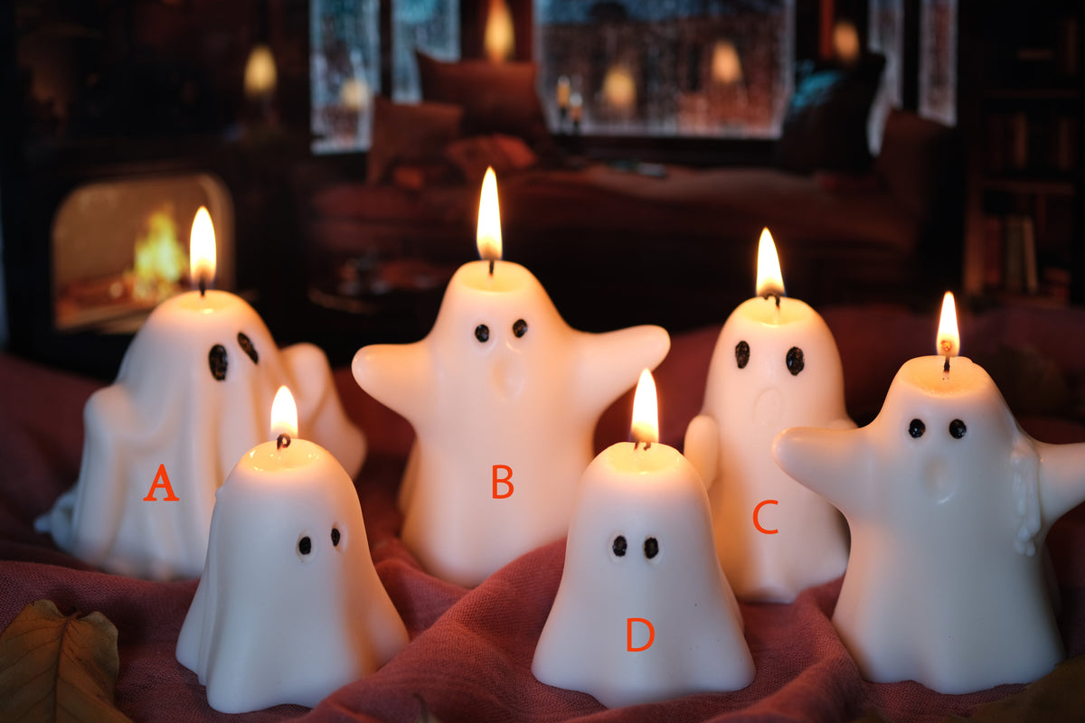 Ghost Candles - Halloween Candles