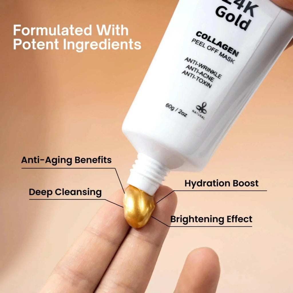 24K Gold Peel-Off Face Mask 60ml | Ammuri