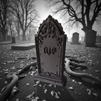 Scary Halloween Tombstone Decoration – Detailed PLA Grave Ornament