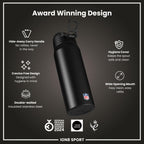 NFL x ION8 Insulated Steel Water Bottle, NFL Raiders, 750ml (24oz)