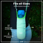 Lightweight, Sling Bottle Bag, Green