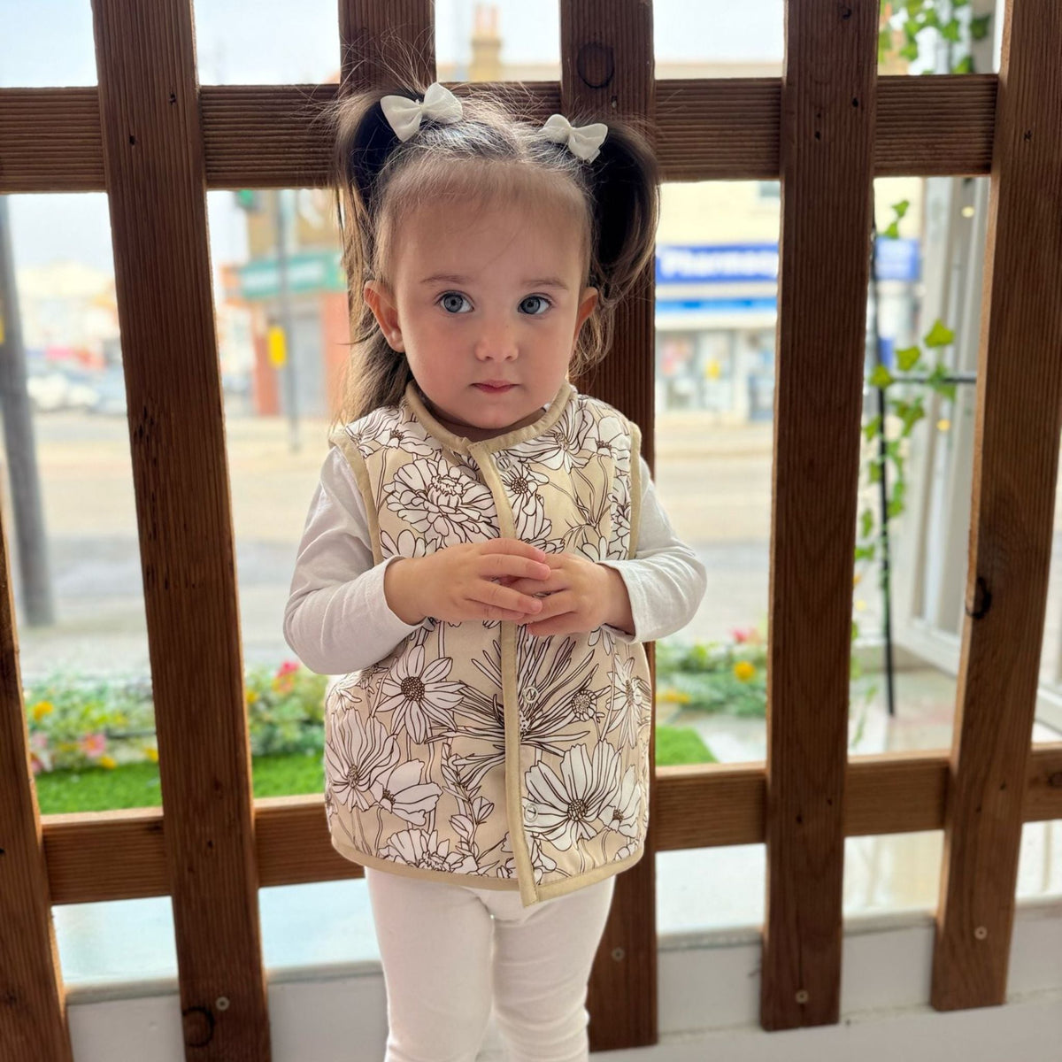 Kids Stylish Vest - Bloom In The Wild