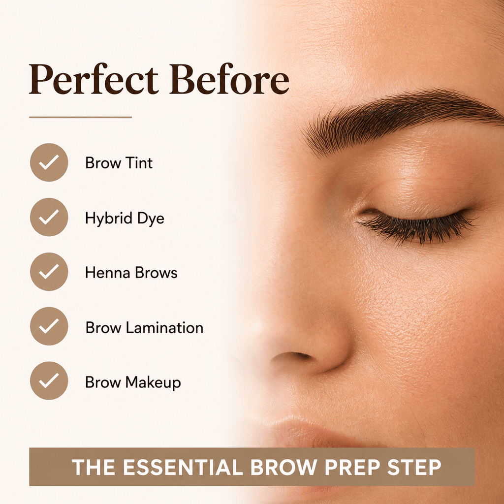 Exfoliating Brow Scrub – Natural Pre-Treatment for Henna & Tint