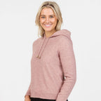 Women’s Possum Merino & Silk Cropped Hoodie