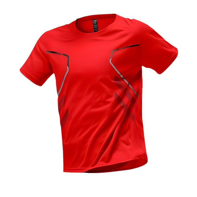 Solid Color Pattern Sports T-shirt - 𝓢𝓱𝓸𝓹𝓵𝓮𝓬𝔂