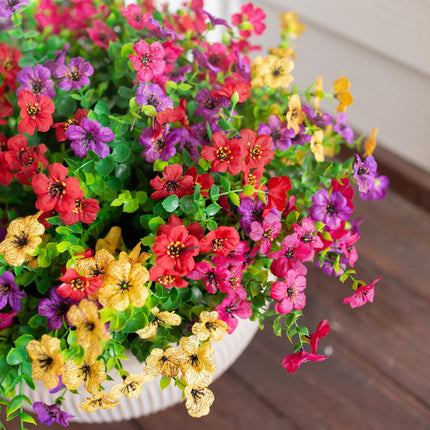 Artificial Outdoor UV-proof Decorative Simulation Green Plant Plastic Flowers - 𝓢𝓱𝓸𝓹𝓵𝓮𝓬𝔂