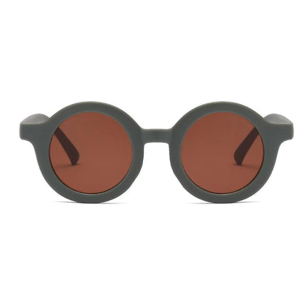 Children's Sunglasses Vintage Round Frame Sun Glasses - 𝓢𝓱𝓸𝓹𝓵𝓮𝓬𝔂