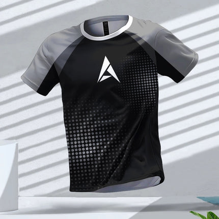 Solid Color Pattern Sports T-shirt - 𝓢𝓱𝓸𝓹𝓵𝓮𝓬𝔂