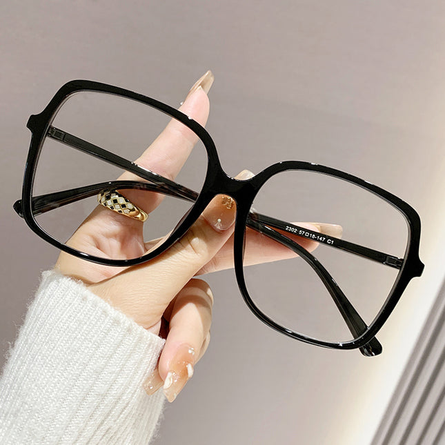Plain Face Plain Glasses With No Diopters Vintage With Large Rims - 𝓢𝓱𝓸𝓹𝓵𝓮𝓬𝔂