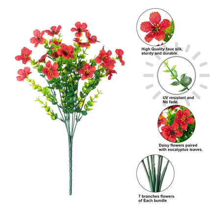 Artificial Outdoor UV-proof Decorative Simulation Green Plant Plastic Flowers - 𝓢𝓱𝓸𝓹𝓵𝓮𝓬𝔂