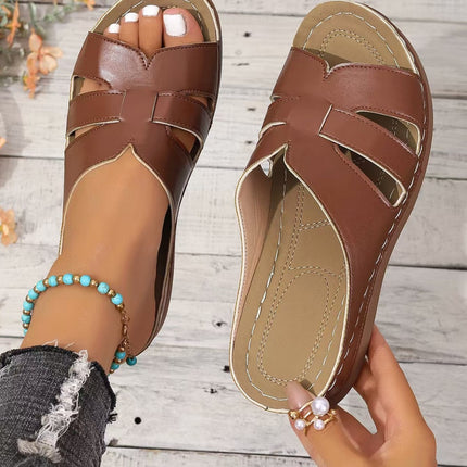Plus Size Women's European And American Style Slippers - 𝓢𝓱𝓸𝓹𝓵𝓮𝓬𝔂