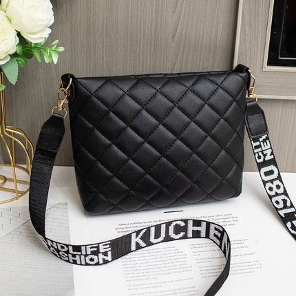 Small Messenger Bag For Women Trend Lingge Embroidery Female Shoulder Bags Fashion Chain Ladies Crossbody Purse - 𝓢𝓱𝓸𝓹𝓵𝓮𝓬𝔂