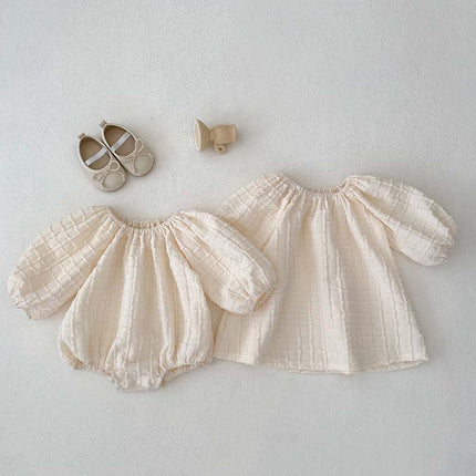 Spring And Autumn New Plaid Solid Color Baby Jumpsuit - 𝓢𝓱𝓸𝓹𝓵𝓮𝓬𝔂