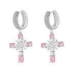 White Gold Color Pink Diamond