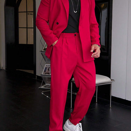 Spring And Autumn Personality Trend Loose Men's Suit - 𝓢𝓱𝓸𝓹𝓵𝓮𝓬𝔂