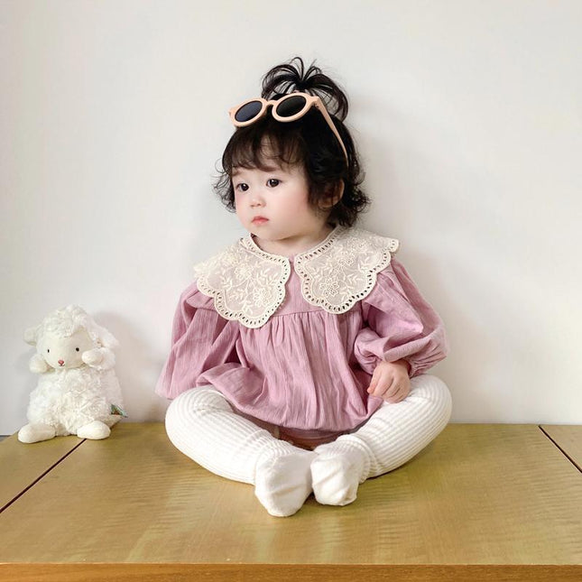 Baby Girl Outerwear Romper Long Sleeve Dress - 𝓢𝓱𝓸𝓹𝓵𝓮𝓬𝔂