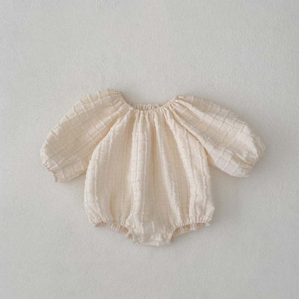 Spring And Autumn New Plaid Solid Color Baby Jumpsuit - 𝓢𝓱𝓸𝓹𝓵𝓮𝓬𝔂