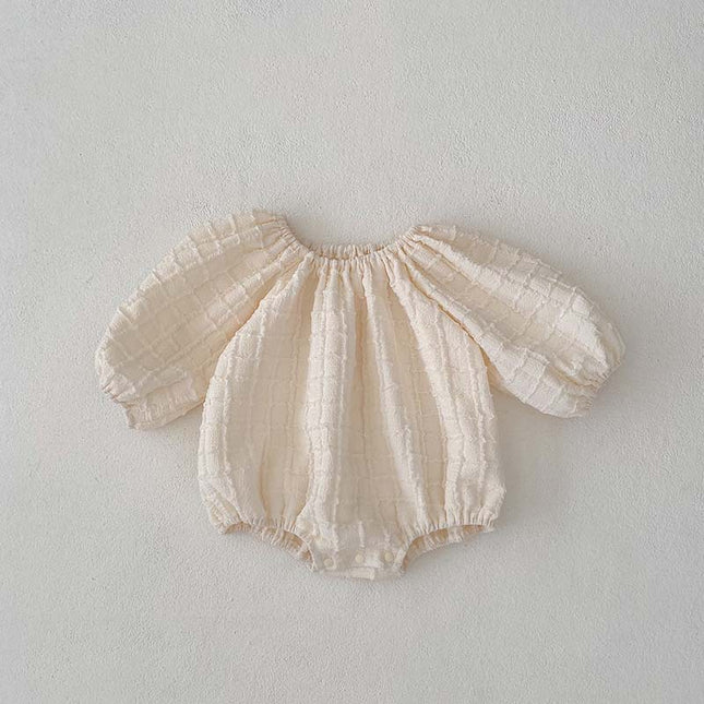 Spring And Autumn New Plaid Solid Color Baby Jumpsuit - 𝓢𝓱𝓸𝓹𝓵𝓮𝓬𝔂