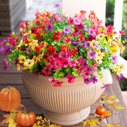 Artificial Outdoor UV-proof Decorative Simulation Green Plant Plastic Flowers - 𝓢𝓱𝓸𝓹𝓵𝓮𝓬𝔂