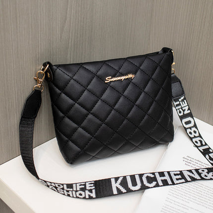 Small Messenger Bag For Women Trend Lingge Embroidery Female Shoulder Bags Fashion Chain Ladies Crossbody Purse - 𝓢𝓱𝓸𝓹𝓵𝓮𝓬𝔂