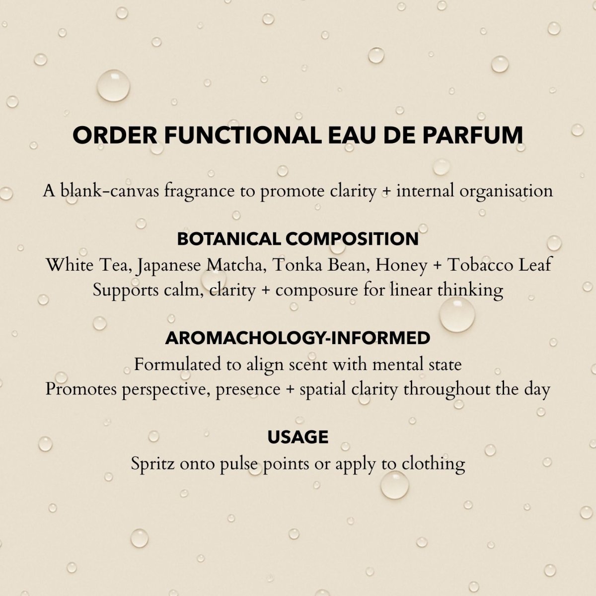 Order Eau de Parfum | Travel 10ml